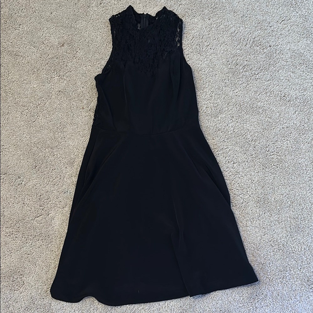 Elegant Black Lace Dress